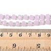 Imitation Jade Glass Beads Strands GLAA-P076-01B-01-3