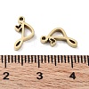 304 Stainless Steel Charms STAS-M327-02G-P-3