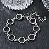 12MM 304 Stainless Steel Ring Link Chain Bracelets SA-CBA2696-23P-1