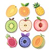 Embossed Printed Acrylic Pendants AC-CBAC02B-08-1