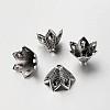 Tibetan Style Alloy Flower Bead Caps TIBEB-O005-01-1
