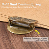 Tibetan Style Zinc Alloy Decorative Binder Clips FIND-WH20004-11B-AB-6