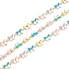 Brass Enamel Link Chains LS-CHC-E021-09A-4
