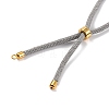 Nylon Cords Necklace Making AJEW-P116-03G-28-3