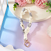 Cotton Braided Flower Pendant Decorations AJEW-TAC0030-032G-01-4