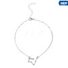 Twelve Constellation Alloy Crystal Rhinestone Link Chain Anklets for Women FS-WG97E4C-14-1