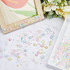 Resin Rhinestone and ABS Cabochons Sets RESI-WH0029-51B-4