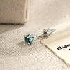 Gragon Claw with Ball Brass Cubic Zirconia Cartilage Earrings FS-WG661C4-02-1
