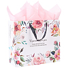 1Pc Flower Printed Paper Bags ABAG-SP0001-14A-1