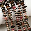 Natural Multicolor Tourmaline Beads Strands GG-CBA3A44-B13-01-1