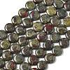 Natural Dragon Blood Beads Strands G-K267-02A-5