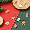10Pcs 5 Styles Alloy Enamel Pendants FIND-YW0005-43-5