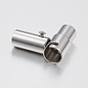 Tarnish Resistant 304 Stainless Steel Column Locking Tube Magnetic Clasps STAS-E089-05C-3