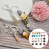 13 Styles Cattle Food Grade Eco-Friendly Silicone Focal Beads SIL-AN0001-04-5