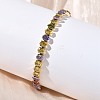 304 Stainless Steel Pave Cubic Zirconia Tennis Bracelets BJEW-G754-03G-05-3