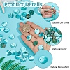 Natural Akoya Shell Dyed Disc Charms SHEL-WH0005-05C-5