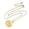 Brass Micro Pave Clear Cubic Zirconia Tree of Life Pendants NJEW-H066-01E-G-2