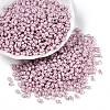 Opaque Colours Luster Glass Seed Beads SEED-T006-02E-3