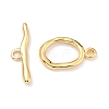 Rack Plating Brass Toggle Clasps LS-KK-B036-01G-2