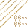 Beebeecraft DIY Chain Bracelet Necklace Making Kit DIY-BBC0001-29-1