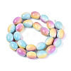Spray Painted Synthetic Turquoise Beads Strands TURQ-T004-15C-2