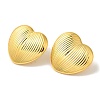 Rack Plating Brass Stud Earrings EJEW-B062-21G-2