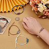 8Pcs 4 Colors 304 Stainless Steel Macrame Pouch Bracelet Making for Stone Holder AJEW-PH0011-84-3