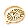 201 Stainless Steel Pendants X-STAS-G258-09G-4