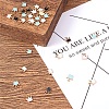 Light Gold Plated Alloy Enamel Charms ENAM-CJ0001-09-5