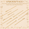 Unicraftale 30Pcs Brass Curb Chains Extender KK-UN0001-78-5