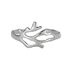 304 Stainless Steel Cuff Bangles STAS-OY009-17P-1