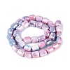 Anti-Tarnish Electroplate Glass Beads Strands EGLA-N027-03A-03-2