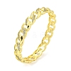 Twisted Brass Micro Pave Clear Cubic Zirconia Hinged Bangles for Women BJEW-Z062-05D-1