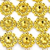 Plastic Sparkling Flower Shape Mesh Wrap Roll DIY-CJC0001-08B-3