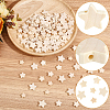 180Pcs 3 Styles Wood Beads WOOD-PA0001-64-6