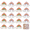 SUNNYCLUE 80Pcs 2 Colors Alloy Enamel Pendants FIND-SC0002-95-1