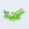 Alloy Enamel Connector Charms ENAM-TAC0010-04L-1