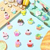 16Pcs PVC Ice Cream Lapel Pin Backs for Backpack Clothes JEWB-CJC0022-014A-5