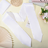 Satin Graduation Ribbon Etiquette Shoulder Belt AJEW-WH0609-002-5