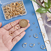 100Pcs Brass Leverback Earring Findings KK-BBC0024-38G-3