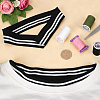 Polyester Ribbed Elastic Fabric Band DIY-WH0671-532A-4