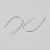 Sterling Silver Ear Wire STER-WH0061-72P-2