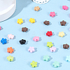 100Pcs Opaque Acrylic Beads OACR-PA0001-57-7