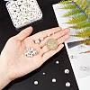 Brass Textured Beads KK-AR0001-09-3