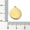 Ion Plating(IP) 304 Stainless Steel Pendants STAS-B058-19G-07-3