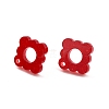 Acrylic Stud Earring Finding FIND-B003-01C-2