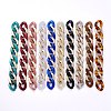 Handmade CCB Plastic Curb Chain AJEW-JB00678-1