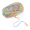 Polyester Fibers Knitting Yarn DIY-TADJ0002-005B-3