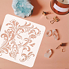 Plastic Reusable Drawing Painting Stencils Templates DIY-WH0172-1011-3