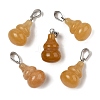 Natural Topaz Jade Pendants G-B127-03P-10-2